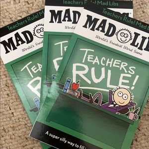 Combo sale! Teachers Rule! Mad Libs